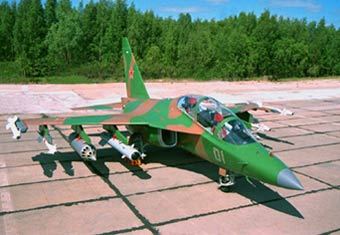 Як-130. Фото с официального сайта завода "Сокол"