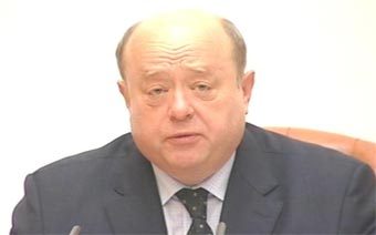 Премьер-министр РФ Михаил Фрадков. Кадр НТВ