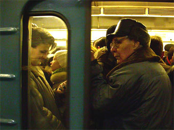 Московское метро. Фото Юлии Вишневецкой, Лента.Ру