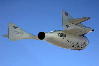 SpaceShipOne  � ������. ���� � ����� �������� Scaled Composites