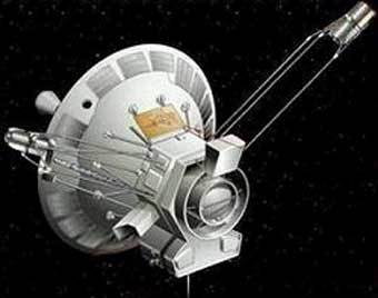 Космический зонд ''Пионер 10''. Иллюстрация с сайта NASA