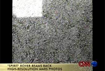 ���������� ���������� Spirit ������ ����������� �����, ���� CNN.