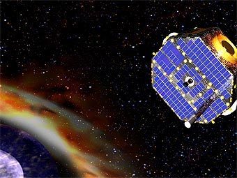 Аппарат IBEX изучает границы Солнечной системы. Изображение NASA 