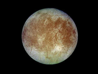 Шестая луна Юпитера Европа. Фото NASA