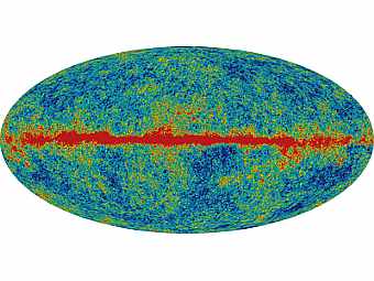 Реликтовое излучение является одним из подтверждений инфляционной модели Вселенной. Иллюстрация NASA