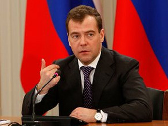 Дмитрий Медведев. Фото пресс-службы президента РФ