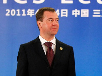 Дмитрий Медведев. Фото пресс-службы президента РФ