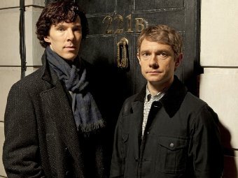 Шерлок Холмс и доктор Ватсон в сериале BBC One